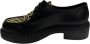 Marco Ferretti Luipaardprint Leren Lage Schoenen Black Dames - Thumbnail 2