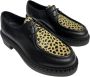 Marco Ferretti Luipaardprint Leren Lage Schoenen Black Dames - Thumbnail 3