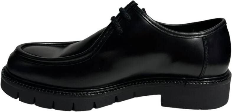 Marco Ferretti Polyester lage schoenen ingenieursstijl Black Heren
