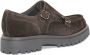 Birkenstock Taupe Suède Sandaal met Dubbele Gesp Beige - Thumbnail 4