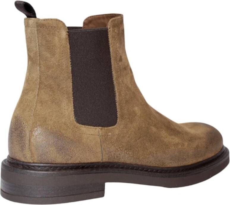 Marco Ferretti Vintage Suede Rock Style Schoenen Brown Heren
