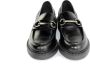 Marco Ferretti Zwarte Leren Loafer Accessoire Black Dames - Thumbnail 2
