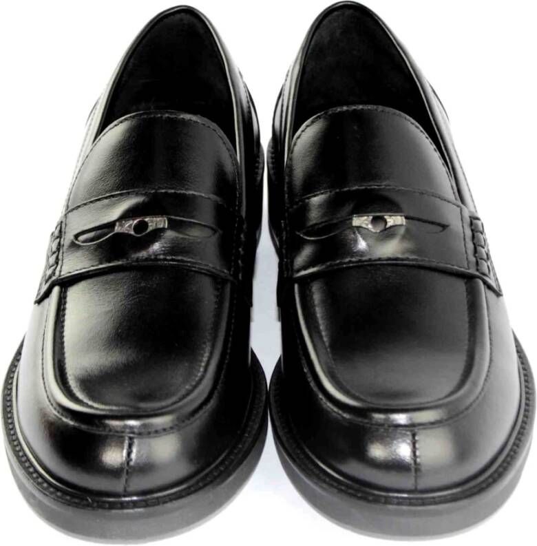 Marco Ferretti Zwarte Loafer Schoenen Black Dames