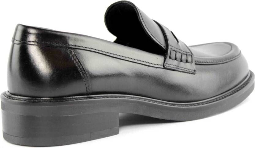 Marco Ferretti Zwarte Loafer Schoenen Black Dames