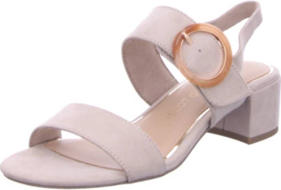 Marco Tozzi Beige Damesandalen Stijlvol en Comfortabel