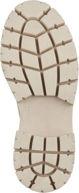 Marco Tozzi Beige Enkellaarsjes voor Dames