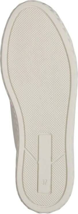 marco tozzi Beige Sneakers Cream Comb Beige Dames