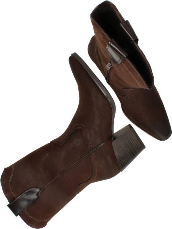 marco tozzi Bruine Western Style Kuitlaars Brown Dames