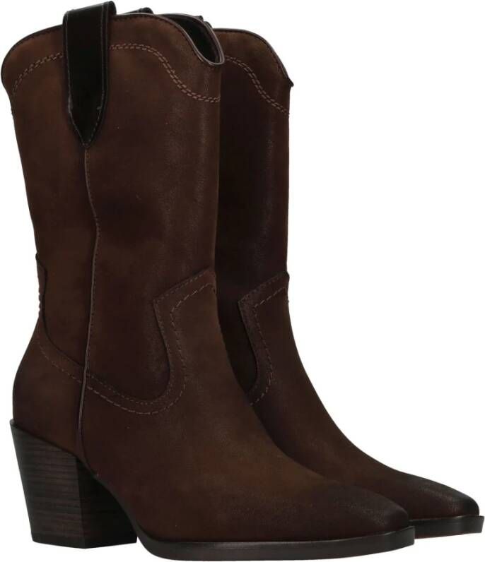 marco tozzi Bruine Western Style Kuitlaars Brown Dames