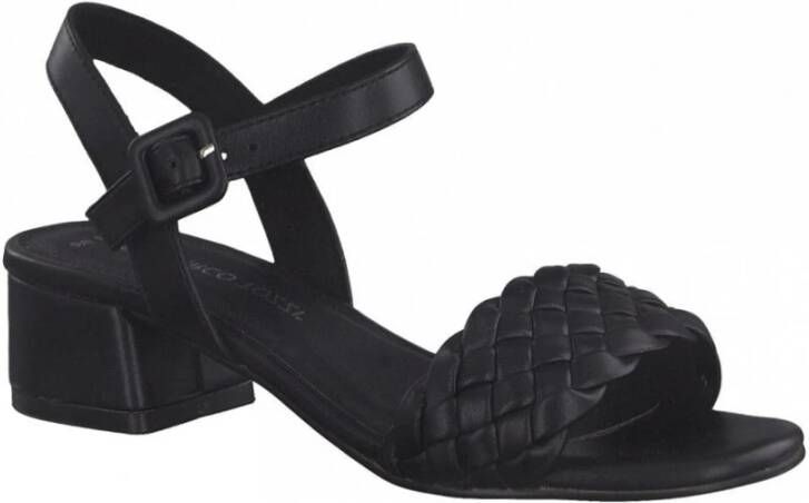 marco tozzi Casual open sandalen Zwart Dames