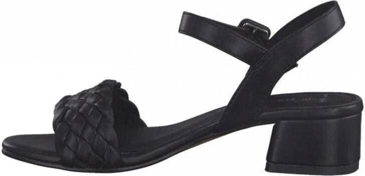 marco tozzi Casual open sandalen Zwart Dames