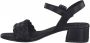 Marco tozzi Zwarte Casual Platte Sandalen Vrouwen Black Dames - Thumbnail 3