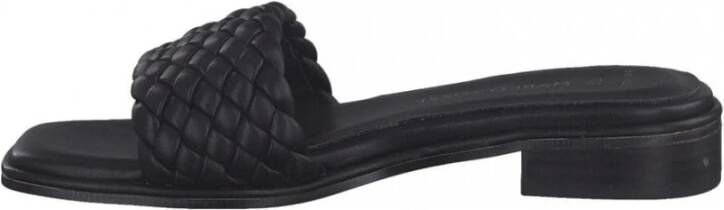 marco tozzi Casual open slippers Zwart Dames