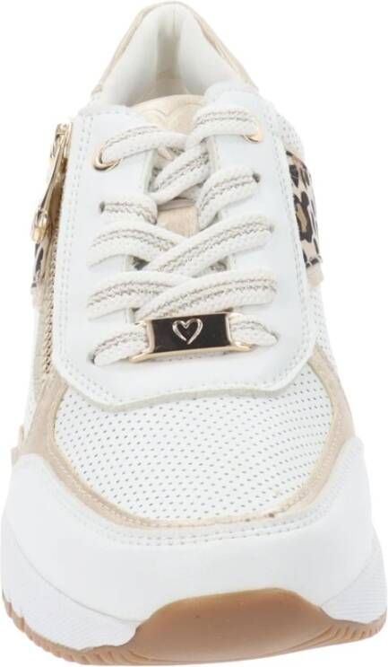 marco tozzi Dames Sneakers van Kunstleer White Dames