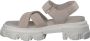 Marco tozzi Flat Sandals Beige Dames - Thumbnail 4