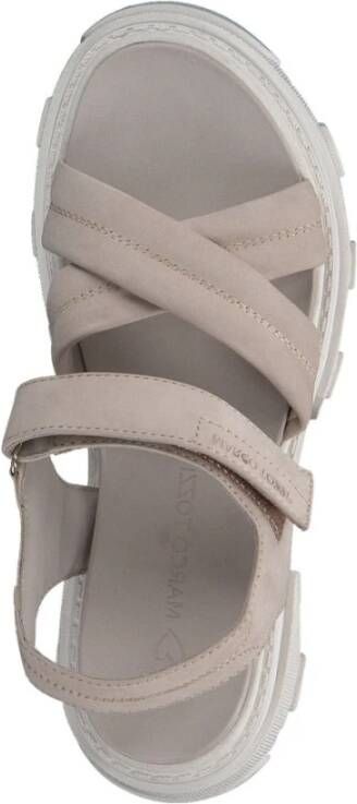 marco tozzi Flat Sandals Beige Dames