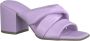 Marco tozzi Flat Sandals Purple Dames - Thumbnail 3