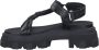 Marco tozzi Flat Sandals Black Dames - Thumbnail 3