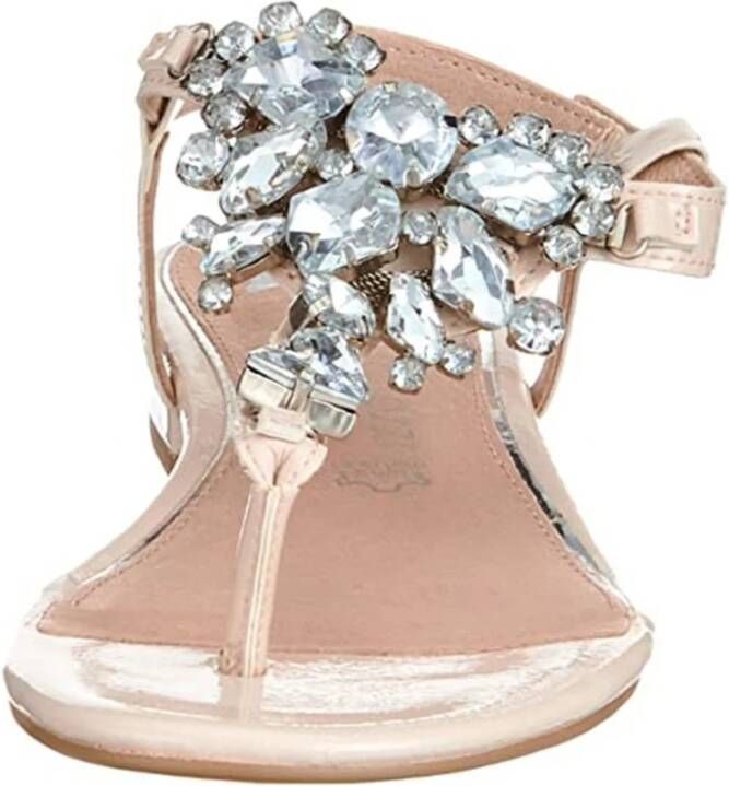 Marco Tozzi Gele Platte Sandalen