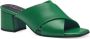 Marco tozzi Groene platte sandalen voor vrouwen Green Dames - Thumbnail 3