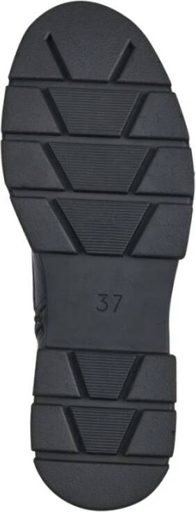 Marco Tozzi Klassieke zwarte veterschoenen