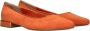 Marco tozzi Oranje Metallic Ballerina Schoenen Orange - Thumbnail 7