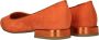 Marco tozzi Oranje Metallic Ballerina Schoenen Orange - Thumbnail 8