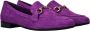 Marco tozzi Paarse Vegan Loafer met Gouden Ketting Purple Dames - Thumbnail 3
