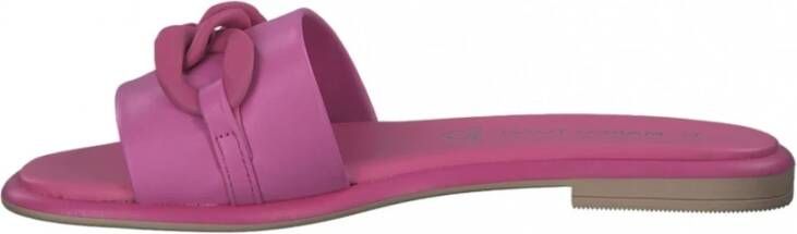 marco tozzi Platte sandalen Roze Dames