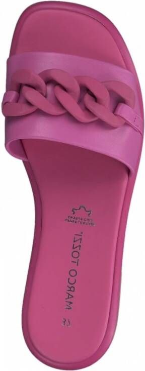 marco tozzi Platte sandalen Roze Dames