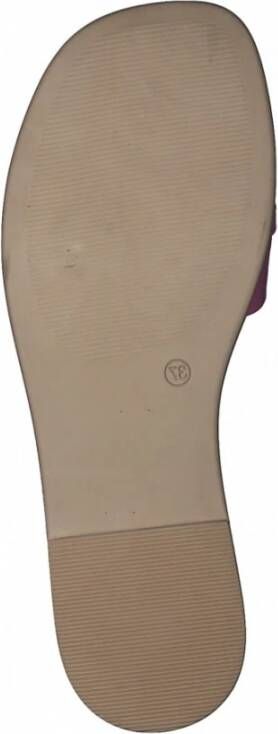 marco tozzi Platte sandalen Roze Dames
