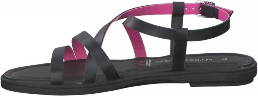 marco tozzi Platte sandalen Zwart Dames