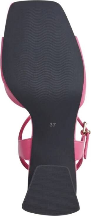 marco tozzi Roze Platte Sandalen voor Vrouwen Pink Dames