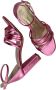 Marco tozzi Metallic Roze Sandalette met Enkelband Pink Dames - Thumbnail 3