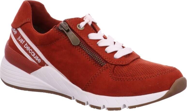 Marco Tozzi Sneaker roest veterschoenen