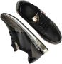 Marco tozzi Stijlvolle Sneaker met Speelse Print en Gouden Accenten Zwart Dames - Thumbnail 8