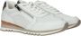 Marco Tozzi MT Vegan Soft Lining + Feel Me removable insole Dames Sneaker WHITE COMB - Thumbnail 5