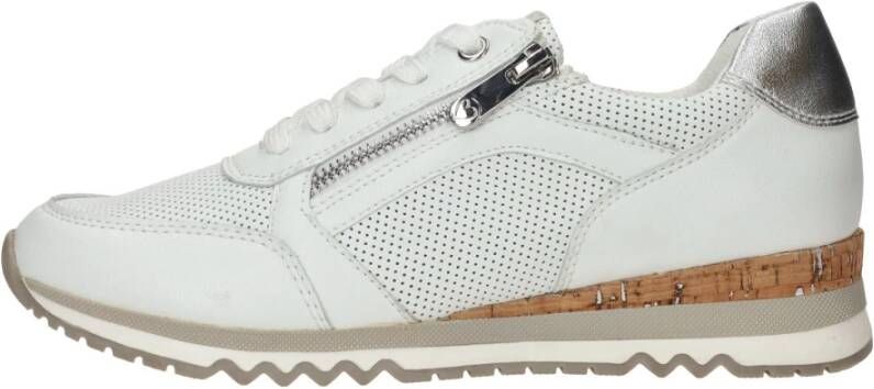 marco tozzi Sportieve Witte Vegan Sneaker voor Dames White Dames