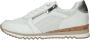 Marco Tozzi MT Vegan Soft Lining + Feel Me removable insole Dames Sneaker WHITE COMB - Thumbnail 7