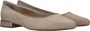 Marco tozzi Stijlvolle beige ballerina met metallic detail Beige - Thumbnail 7