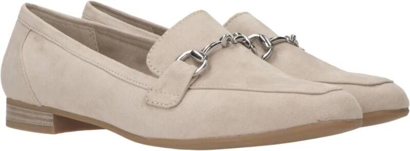 marco tozzi Stijlvolle Beige Vegan Loafer voor Dames Beige Dames