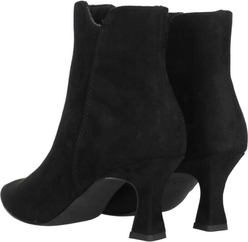 marco tozzi Stijlvolle Zwarte Suedine Enkellaars Black Dames