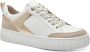 Marco Tozzi Plateausneakers met contrastafwerkingen vrijetijdsschoen lage schoen veterschoen - Thumbnail 3