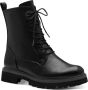 Marco Tozzi Veterlaarsjes blokhak veterschoenen in vegan verwerking - Thumbnail 43
