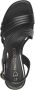 Marco tozzi Zwarte platte sandalen met hoge hakken Black Dames - Thumbnail 4