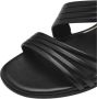 Marco tozzi Zwarte platte sandalen met hoge hakken Black Dames - Thumbnail 6