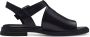 Marco tozzi Zwarte platte sandalen voor vrouwen Black Dames - Thumbnail 4