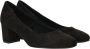 Marco tozzi Zwarte pump met gouden stippen Black - Thumbnail 4
