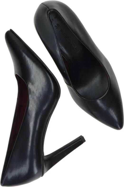 marco tozzi Zwarte Synthetische Hoge Hak Pumps Black Dames