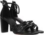 Marco tozzi Zwarte Synthetische Sandalette met Enkelband Black - Thumbnail 6